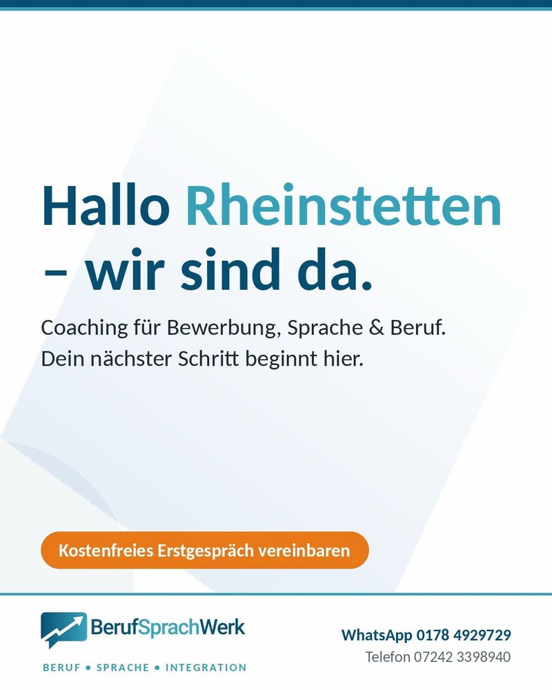 Instagram-Beitrag: Hallo Rheinstetten – wir sind da